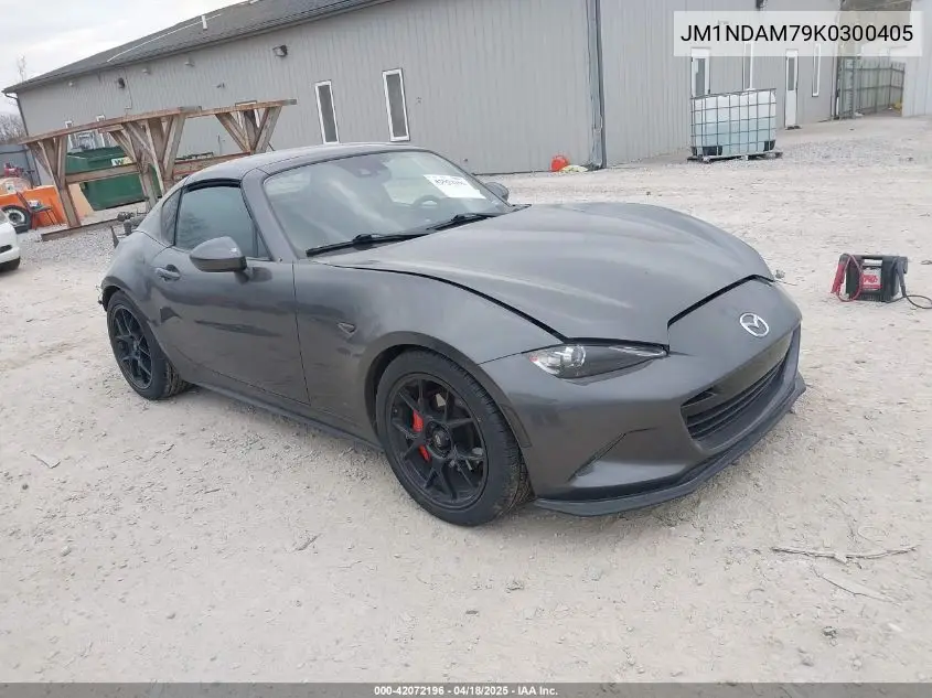 2019 Mazda Mx-5 Miata Rf Grand Touring VIN: JM1NDAM79K0300405 Lot: 42072196