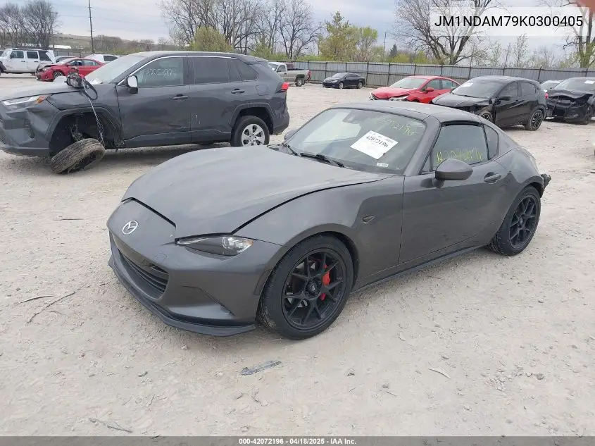 2019 Mazda Mx-5 Miata Rf Grand Touring VIN: JM1NDAM79K0300405 Lot: 42072196