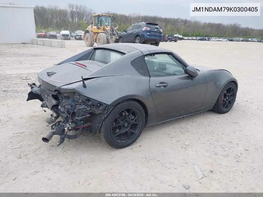 2019 Mazda Mx-5 Miata Rf Grand Touring VIN: JM1NDAM79K0300405 Lot: 42072196