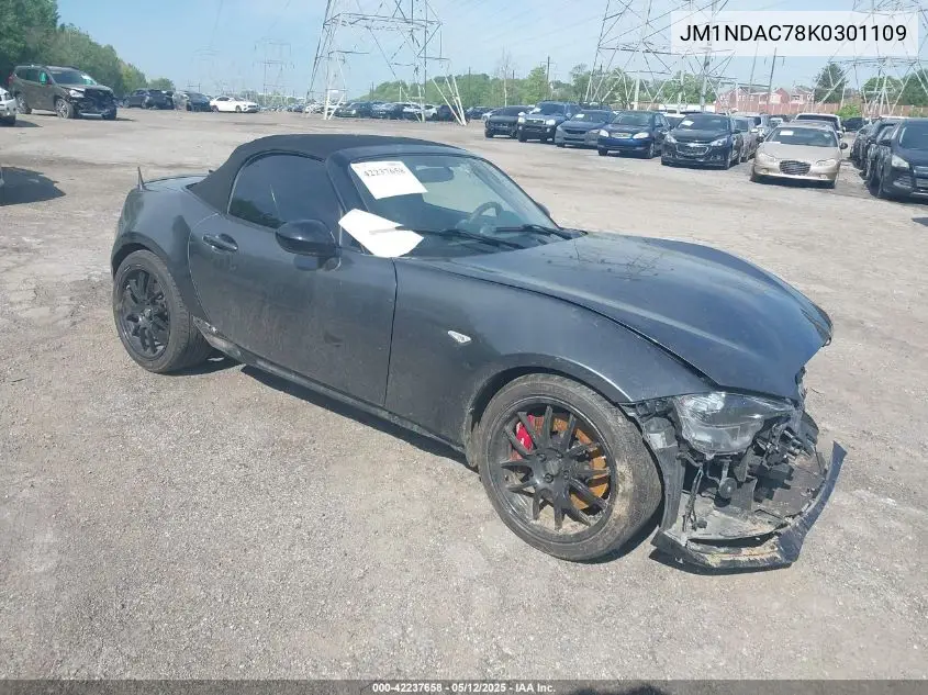 2019 Mazda Mx-5 Miata Club VIN: JM1NDAC78K0301109 Lot: 42237658
