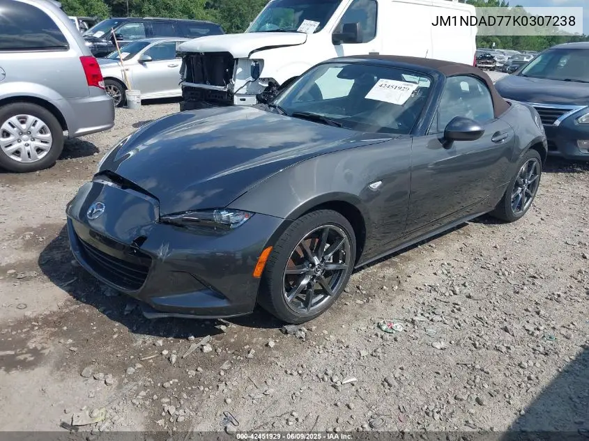 2019 Mazda Mx-5 Miata Grand Touring VIN: JM1NDAD77K0307238 Lot: 42451929