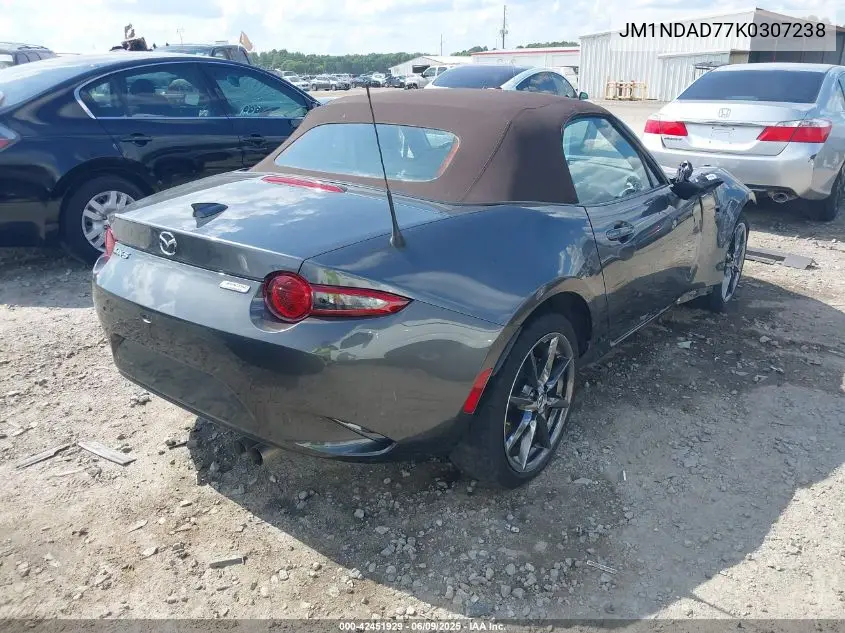 2019 Mazda Mx-5 Miata Grand Touring VIN: JM1NDAD77K0307238 Lot: 42451929