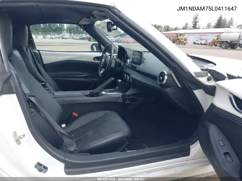 2020 Mazda Mx-5 Miata Rf Grand Touring VIN: JM1NDAM75L0411647 Lot: 42213306