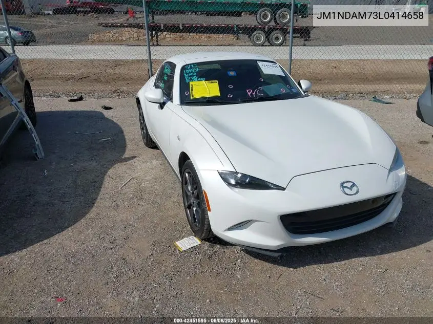 2020 Mazda Mx-5 Miata Rf Grand Touring VIN: JM1NDAM73L0414658 Lot: 42451595