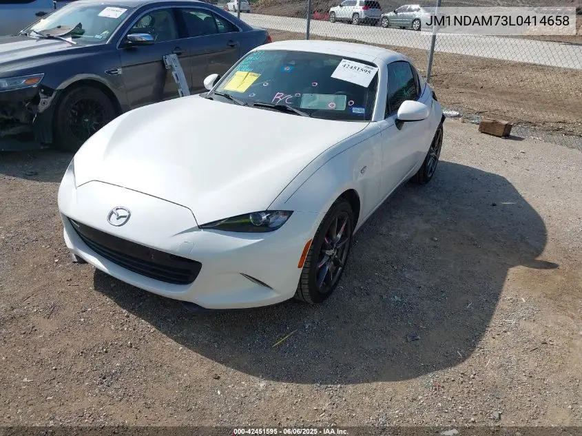 2020 Mazda Mx-5 Miata Rf Grand Touring VIN: JM1NDAM73L0414658 Lot: 42451595