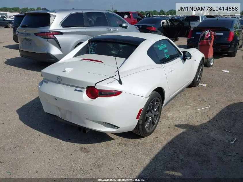 2020 Mazda Mx-5 Miata Rf Grand Touring VIN: JM1NDAM73L0414658 Lot: 42451595