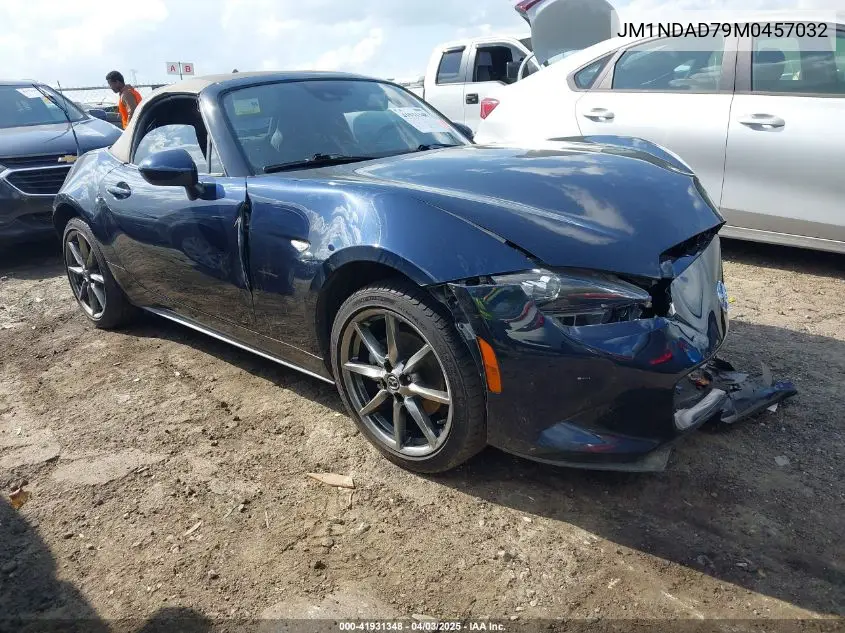 2021 Mazda Mx-5 Miata Grand Touring VIN: JM1NDAD79M0457032 Lot: 41931348