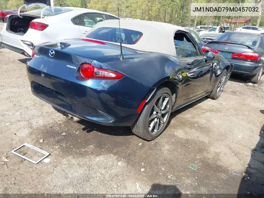 2021 Mazda Mx-5 Miata Grand Touring VIN: JM1NDAD79M0457032 Lot: 41931348