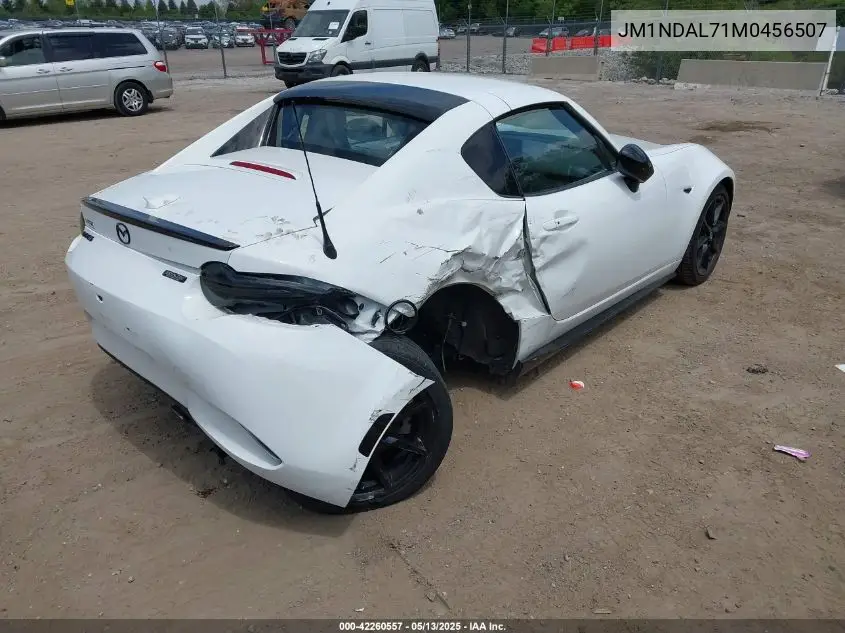 2021 Mazda Mx-5 Miata Rf Club VIN: JM1NDAL71M0456507 Lot: 42260557