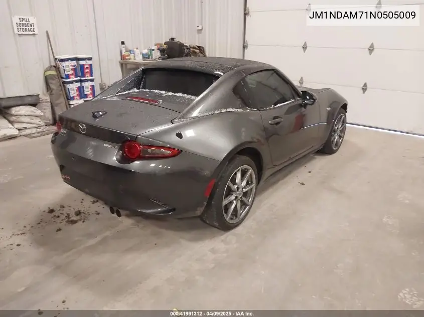 2022 Mazda Mx-5 Miata Rf Grand Touring VIN: JM1NDAM71N0505009 Lot: 41991312