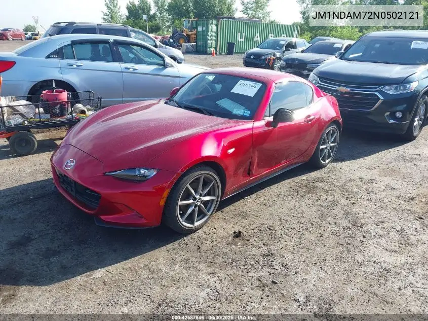 2022 Mazda Mx-5 Miata Rf Grand Touring VIN: JM1NDAM72N0502121 Lot: 42587846