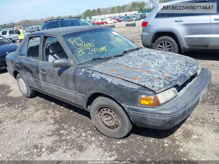 1994 Mazda Protege Dx VIN: JM1BG2249R0774647 Lot: 42093689