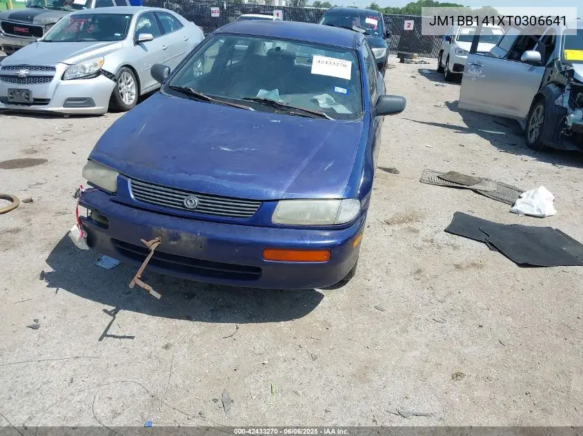 1996 Mazda Protege Dx/Lx/Es VIN: JM1BB141XT0306641 Lot: 42433270