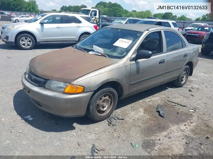 1997 Mazda Protege Dx/Lx VIN: JM1BC1416V0132633 Lot: 42162630