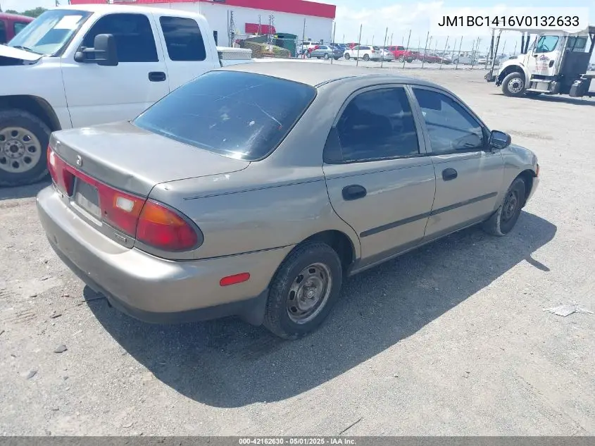 1997 Mazda Protege Dx/Lx VIN: JM1BC1416V0132633 Lot: 42162630