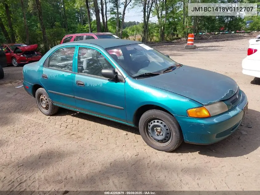 1997 Mazda Protege Dx/Lx VIN: JM1BC1418V0112707 Lot: 42202679
