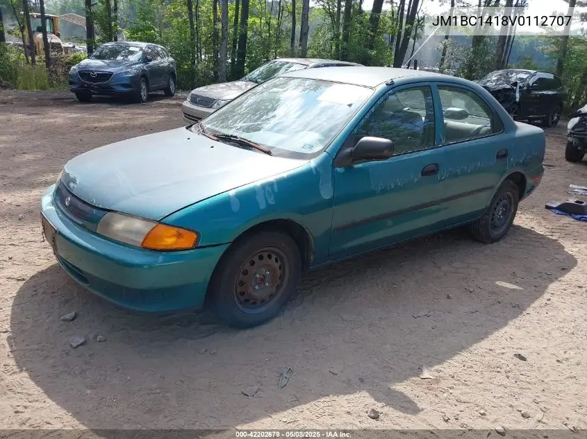 1997 Mazda Protege Dx/Lx VIN: JM1BC1418V0112707 Lot: 42202679