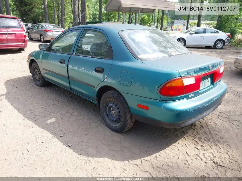 1997 Mazda Protege Dx/Lx VIN: JM1BC1418V0112707 Lot: 42202679
