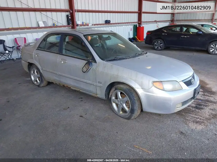 2001 Mazda Protege Es/Lx VIN: JM1BJ226010482909 Lot: 42052307