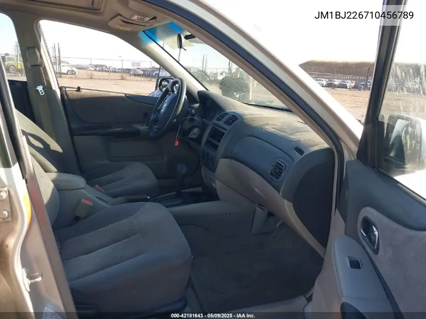 2001 Mazda Protege Es/Lx VIN: JM1BJ226710456789 Lot: 42181643