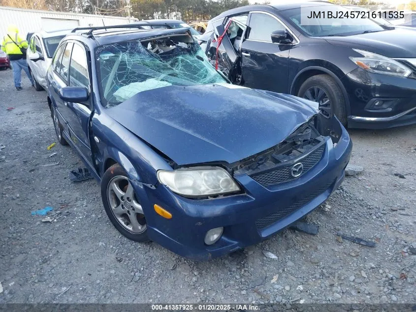 2002 Mazda Protege5 VIN: JM1BJ245721611535 Lot: 41357925