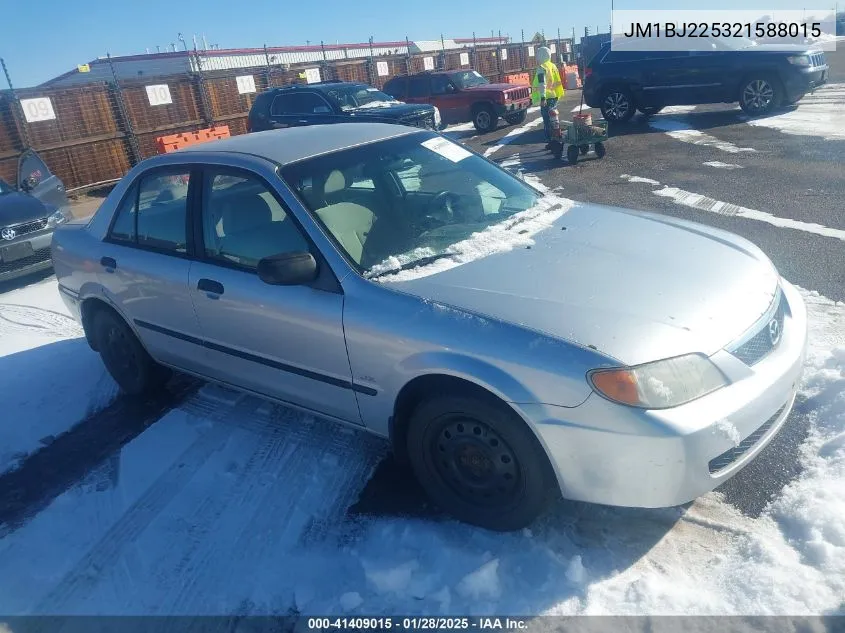 2002 Mazda Protege Dx/Es/Lx VIN: JM1BJ225321588015 Lot: 41409015
