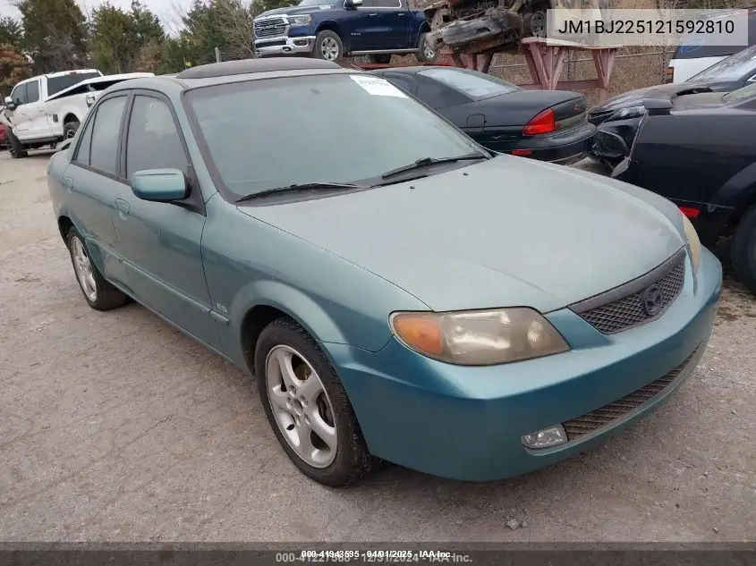 2002 Mazda Protege Dx/Es/Lx VIN: JM1BJ225121592810 Lot: 41943595