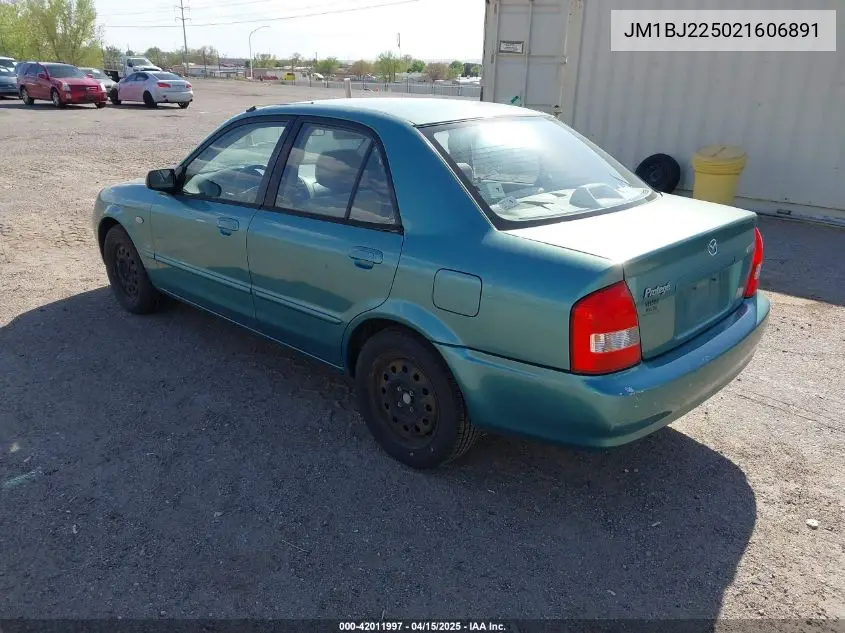 2002 Mazda Protege Dx/Es/Lx VIN: JM1BJ225021606891 Lot: 42011997