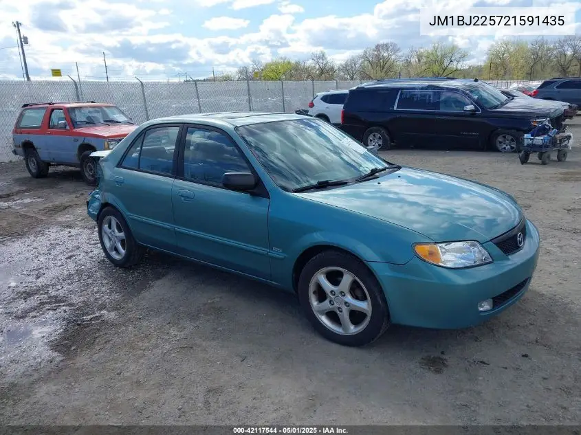 2002 Mazda Protege Dx/Es/Lx VIN: JM1BJ225721591435 Lot: 42117544