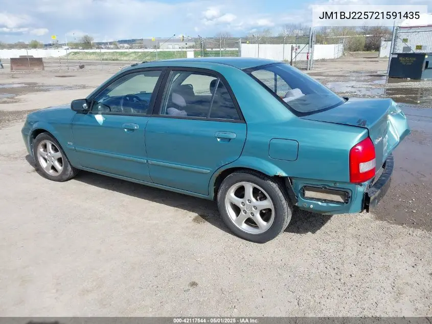 2002 Mazda Protege Dx/Es/Lx VIN: JM1BJ225721591435 Lot: 42117544