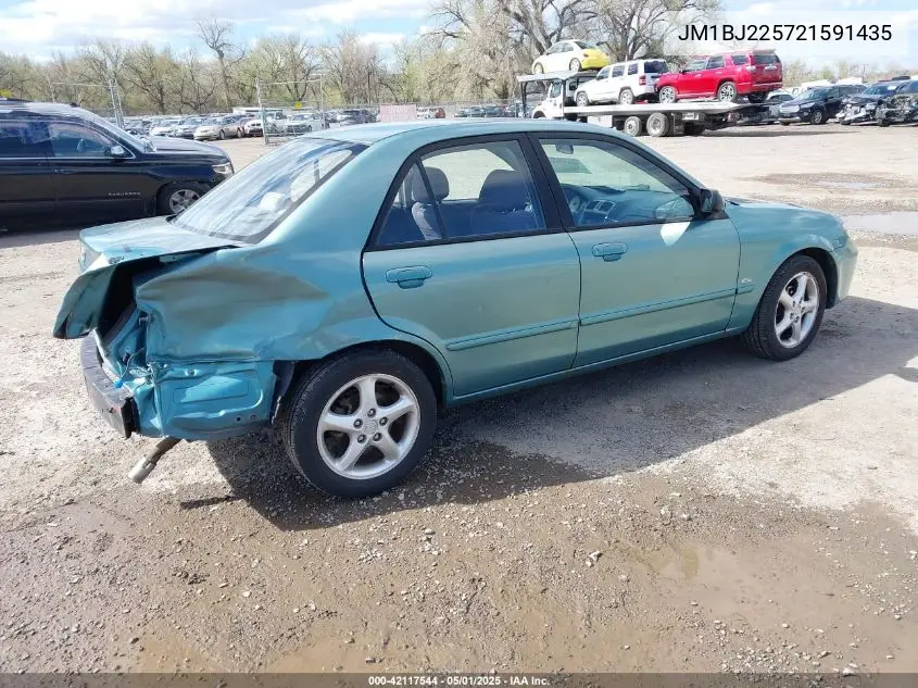2002 Mazda Protege Dx/Es/Lx VIN: JM1BJ225721591435 Lot: 42117544