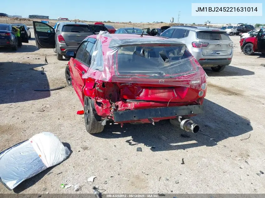 2002 Mazda Protege5 VIN: JM1BJ245221631014 Lot: 42232912