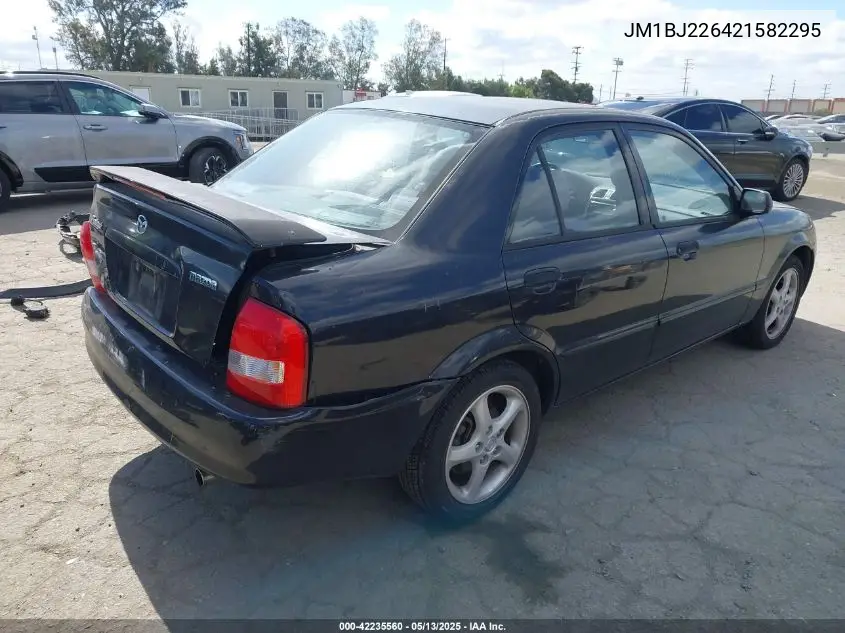 2002 Mazda Protege Dx/Es/Lx VIN: JM1BJ226421582295 Lot: 42235560