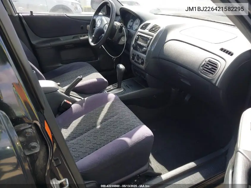 2002 Mazda Protege Dx/Es/Lx VIN: JM1BJ226421582295 Lot: 42235560