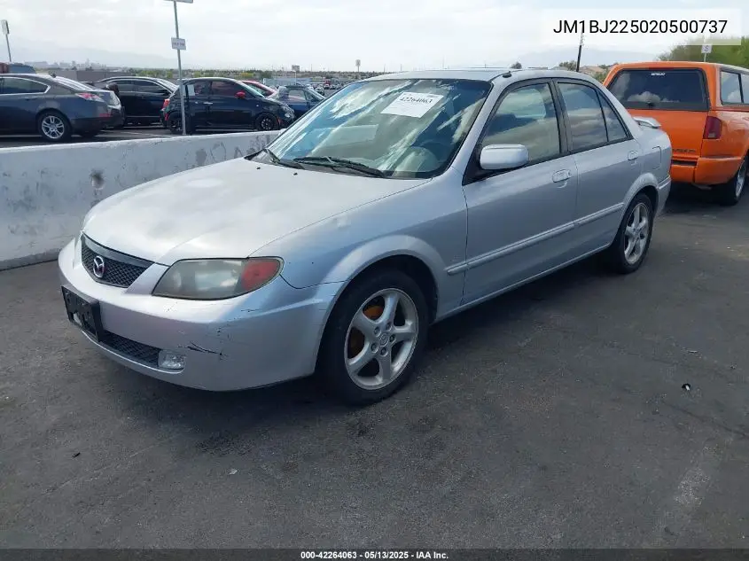 2002 Mazda Protege Dx/Es/Lx VIN: JM1BJ225020500737 Lot: 42264063
