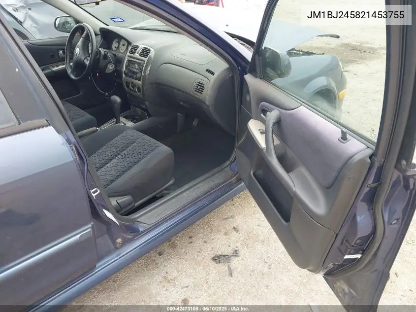 2002 Mazda Protege5 VIN: JM1BJ245821453755 Lot: 42473108