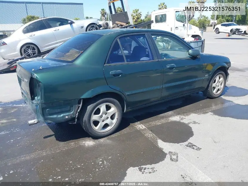 2002 Mazda Protege Dx/Es/Lx VIN: JM1BJ225321576351 Lot: 42488757
