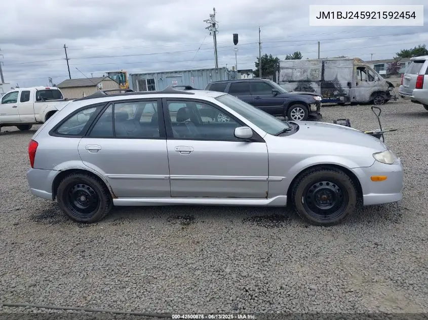 2002 Mazda Protege5 VIN: JM1BJ245921592454 Lot: 42500876