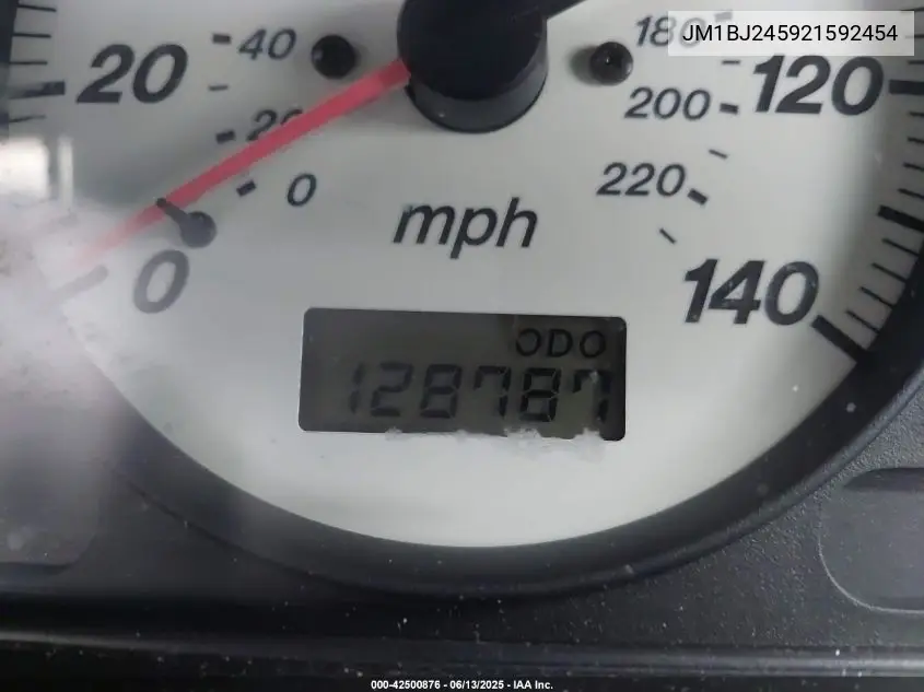 2002 Mazda Protege5 VIN: JM1BJ245921592454 Lot: 42500876