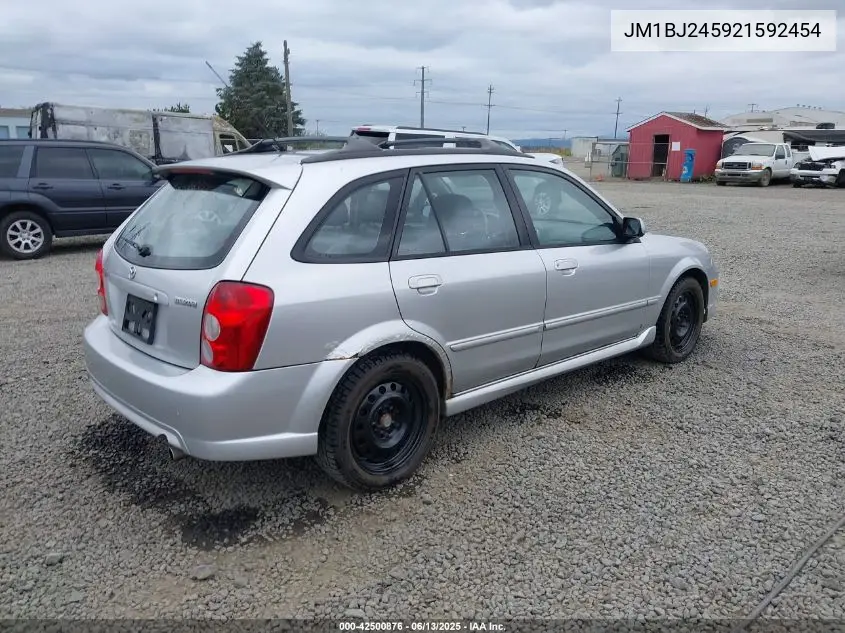 2002 Mazda Protege5 VIN: JM1BJ245921592454 Lot: 42500876