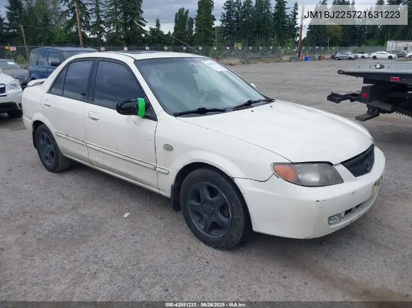 2002 Mazda Protege Dx/Es/Lx VIN: JM1BJ225721631223 Lot: 42551233