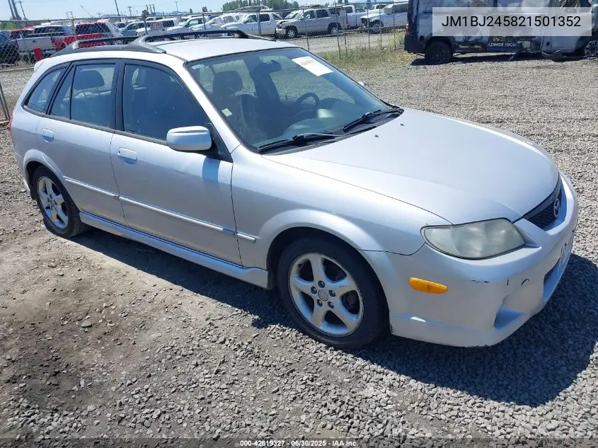 2002 Mazda Protege Pr5 VIN: JM1BJ245821501352 Lot: 42619327