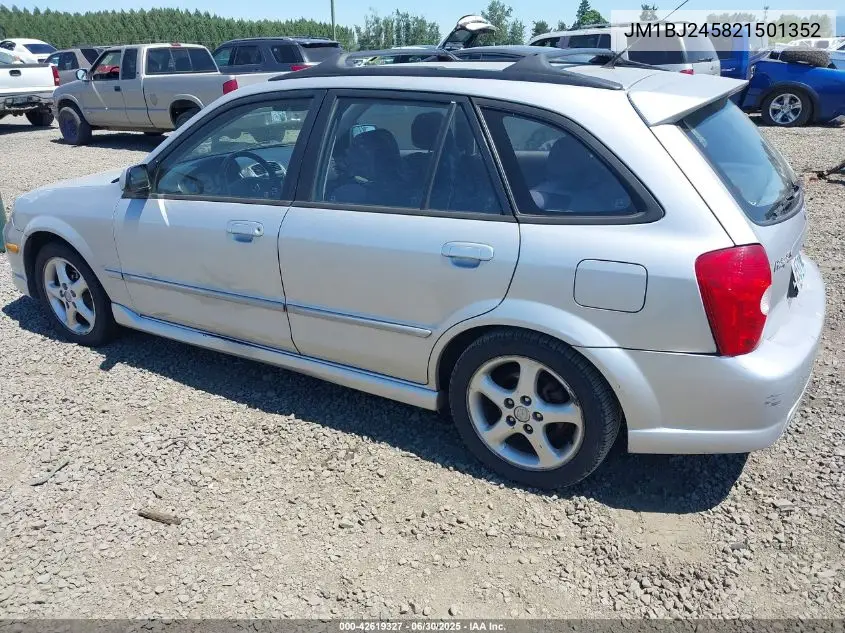 2002 Mazda Protege Pr5 VIN: JM1BJ245821501352 Lot: 42619327