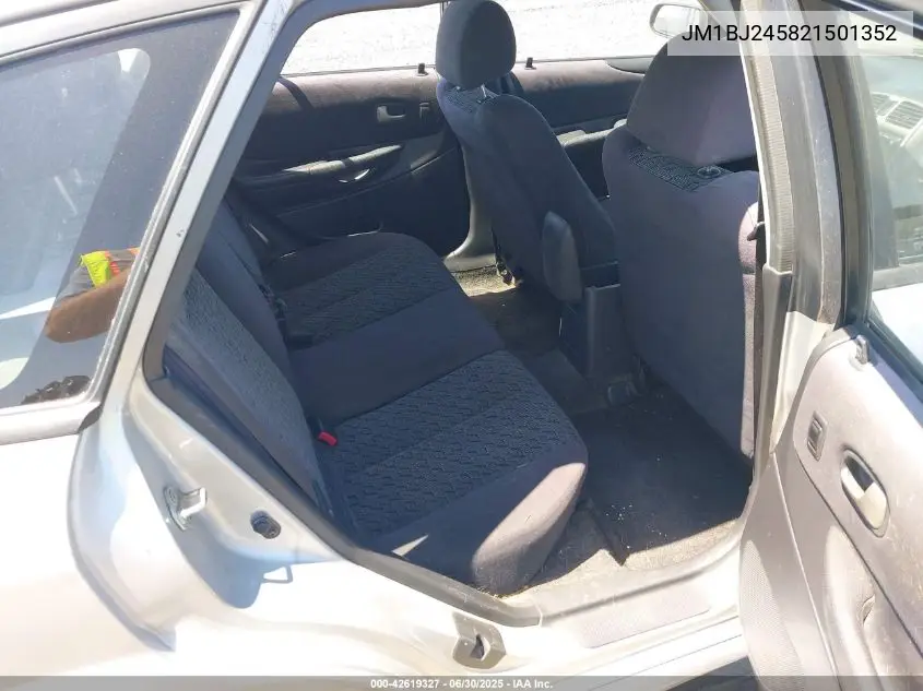 2002 Mazda Protege Pr5 VIN: JM1BJ245821501352 Lot: 42619327