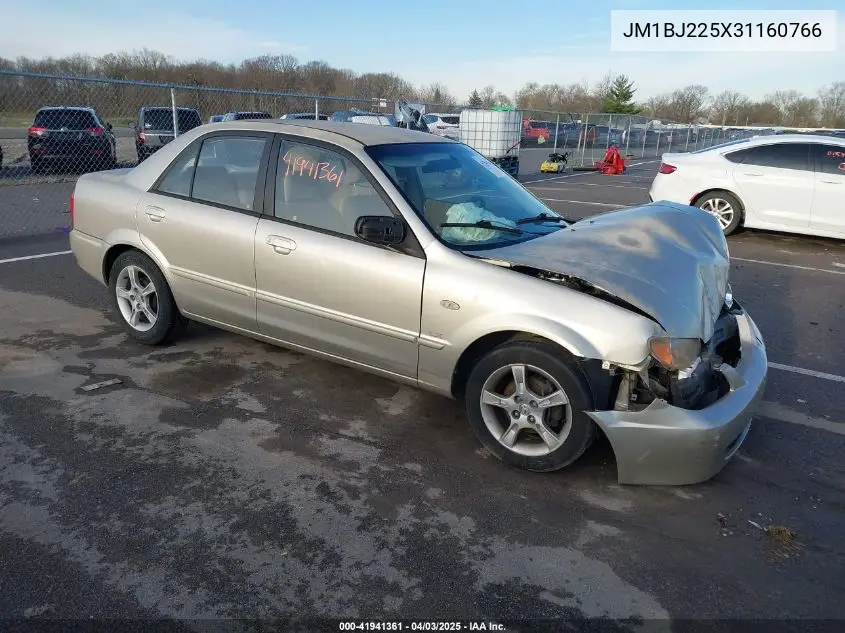 2003 Mazda Protege Dx/Es/Lx VIN: JM1BJ225X31160766 Lot: 41941361