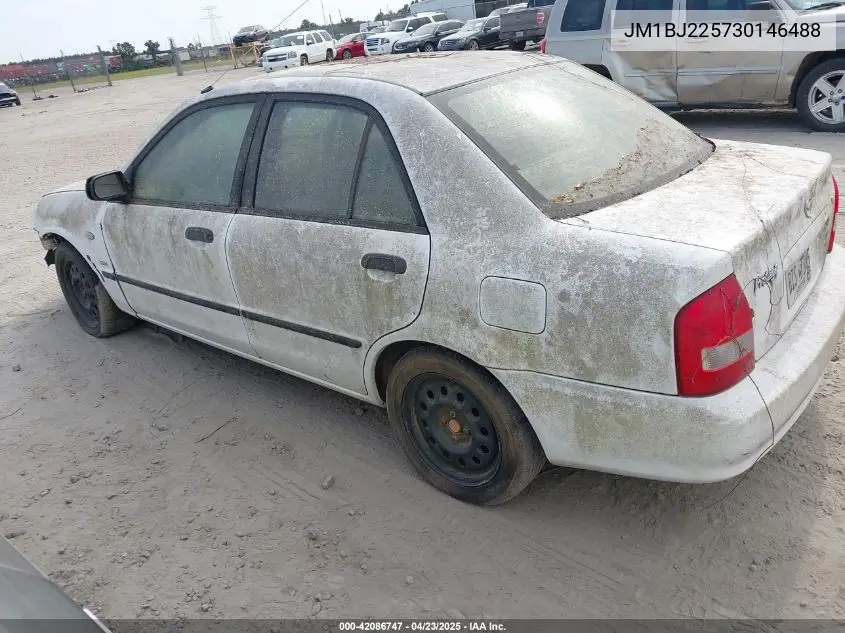 2003 Mazda Protege Dx/Es/Lx VIN: JM1BJ225730146488 Lot: 42086747