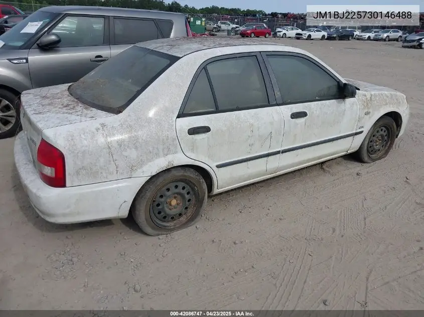 2003 Mazda Protege Dx/Es/Lx VIN: JM1BJ225730146488 Lot: 42086747