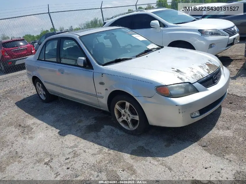 2003 Mazda Protege Dx/Es/Lx VIN: JM1BJ225430131527 Lot: 42144261