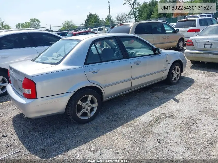 2003 Mazda Protege Dx/Es/Lx VIN: JM1BJ225430131527 Lot: 42144261