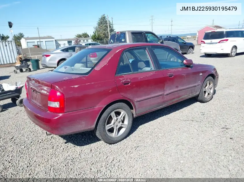 2003 Mazda Protege Dx/Es/Lx VIN: JM1BJ225930195479 Lot: 42199689